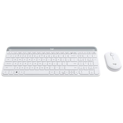 Tastiera e Mouse Wireless 920-009199 (Layout Spagnolo) Colore Bianco - Foto 2