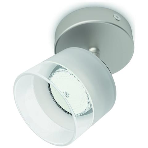 Fremont Faretto Singolo Acciaio Spazzolato, Led, 1 X 4w, Nickel [ classe Di Efficienza Energetica A+] - Foto 1