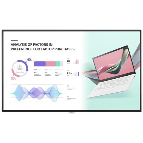 49UH5J-H Pannello piatto per segnaletica digitale 124,5 cm (49") LED Wi-Fi 500 cd /m² 4K Ultra HD Nero WebOS 24/7 - Foto 11