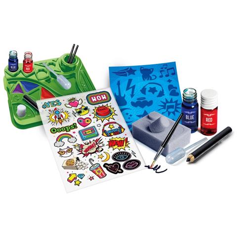 Scienza E Gioco Tattoo Pop Set Tatuaggi E Laboratorio Scientifico - Foto 2