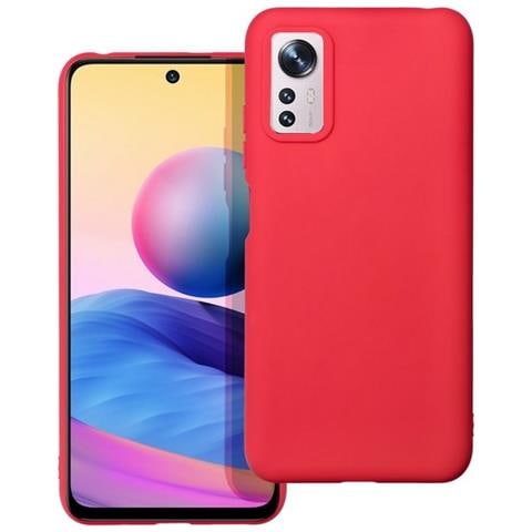 Custodia Tpu Silicone Cover Soft-case Per Xiaomi 12 Lite Red - Foto 1
