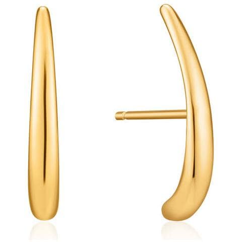 Orecchini Donna E024-05g Argento Puro 2,5 Cm - Foto 1