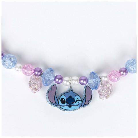 Collana Bambina Stitch Azzurro Viola - Foto 3