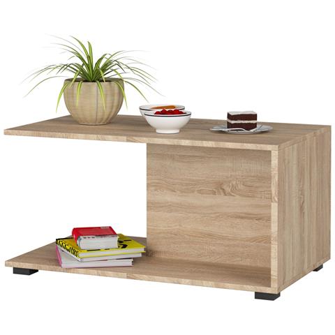 Tavolino da caff? MARGO, 90x50x45 cm, Colore Sonoma Quercia - Foto 2