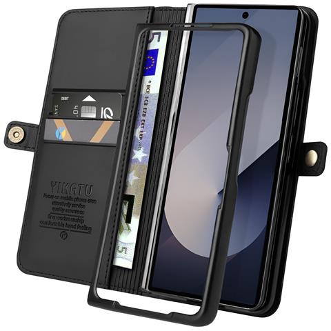 Custodia Per Samsung Z Fold6 Copertina Multifunzione Linguetta - Foto 5