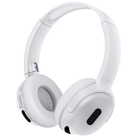 Auricolare Bluetooth Pieghevole, Bluetooth 5.3, Cuffie Stereo Wireless A Durata Della Batteria Ultra Lunga White - Foto 1