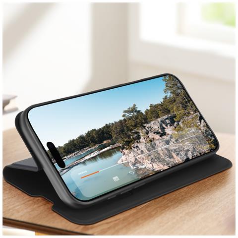 Custodia Per Iphone 16 Pro Max Soft-touch Portacarte Supporto - Foto 5