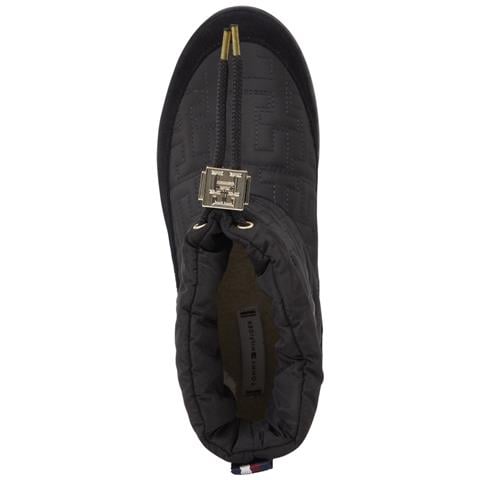 Monogram Snowboot Stivaletti Pelle Scamosciata /nabuk Scarpe Donna Nero Eu 38, Fw0fw07637 Bds - Foto 3