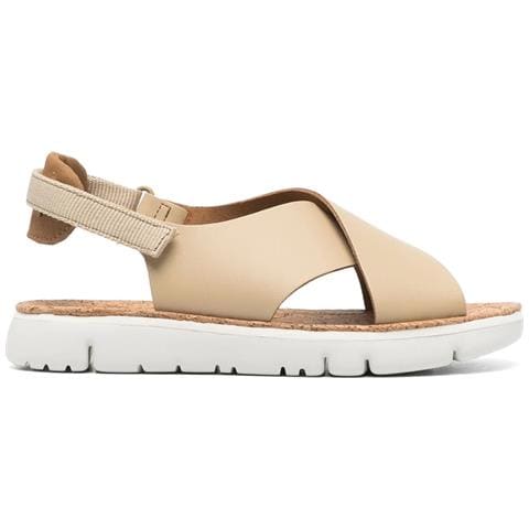 Lasted Sandals Medium Beige Sandali Pelle Di Mucca Scarpe Donna Beige Eu 41, K200157-053 - Foto 2