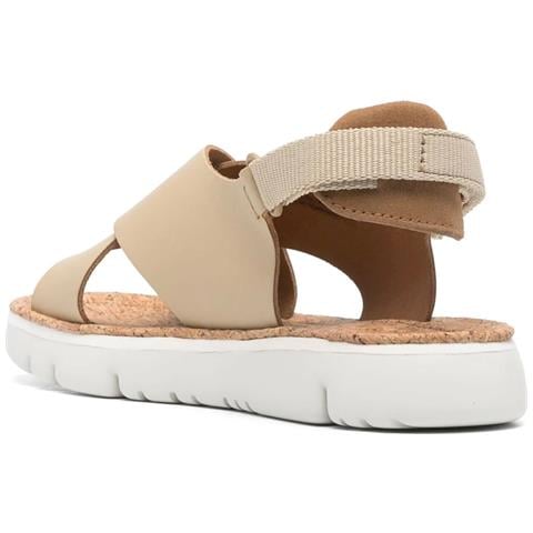 Lasted Sandals Medium Beige Sandali Pelle Di Mucca Scarpe Donna Beige Eu 41, K200157-053 - Foto 3