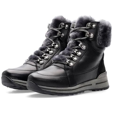 Osaka Booties Stivaletti Pelle Scarpe Donna Nero Eu 40, 12-24599-11 - Foto 3