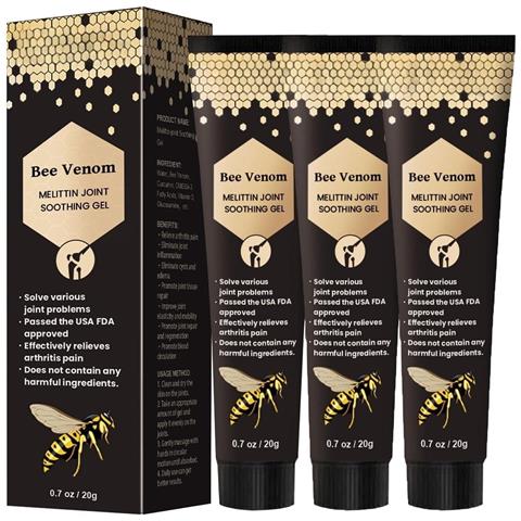 Pomata Al Veleno D'api 20ml - Sollievo Naturale Ai Dolori Muscolari - 3 Pezzi - Foto 1