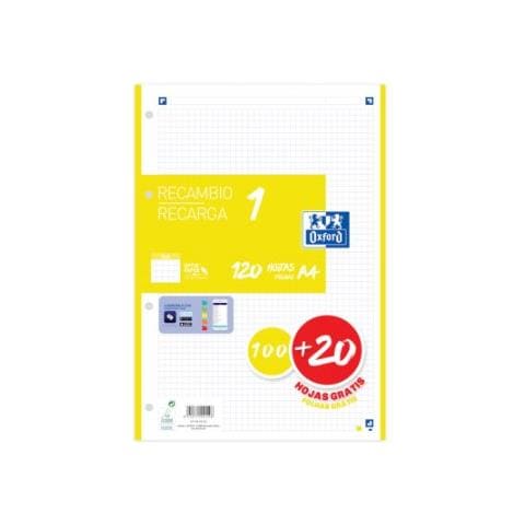 400158160 ricambi per quaderni 210 x 297 mm (A4) 120 fogli - Foto 1