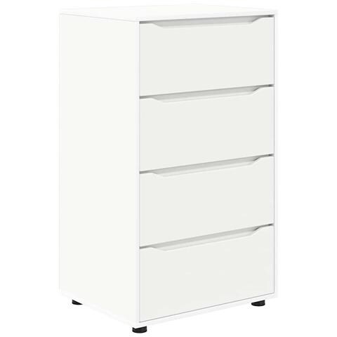 Armadi di Stoccaggio 2 pcs Bianco 60 x 48 x 105 cm - Foto 1