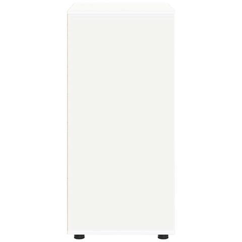 Armadi di Stoccaggio 2 pcs Bianco 60 x 48 x 105 cm - Foto 9
