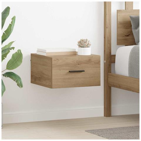 Armadio da Notte 2 pcs rovere artigianale 35 x 35 x 20 cm - Foto 2
