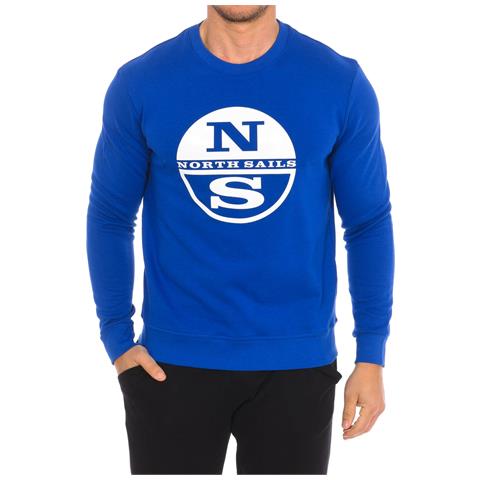 Felpa Girocollo A Maniche Lunghe 9024130 Da Uomo - Foto 1