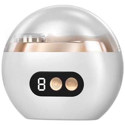 Tagliaunghie Elettrico, Rifinitore E Lucidatore - Lima Automatica Con 3 Velocità, Ricaricabile Via Usb White - Foto 1