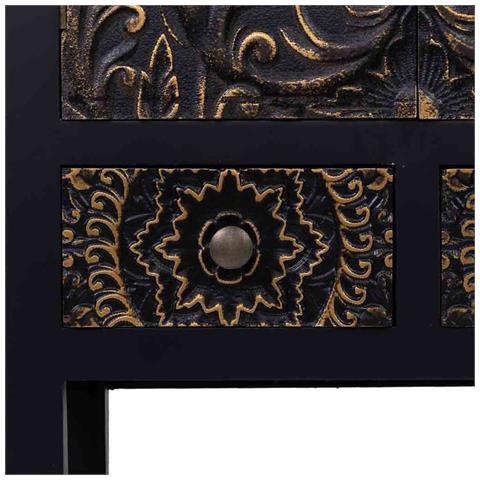 Armadio In Legno Con 2 Cassetti E 2 Porta 50x34,5x121h Cm - Foto 8