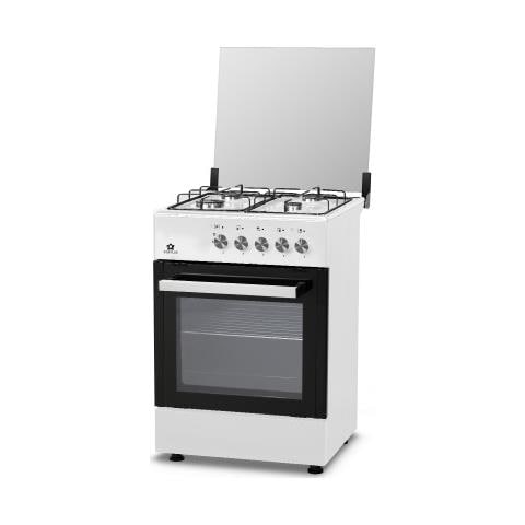 Cucina 4 Fuochi Forno a gas 60x60 Cm LF66GG-40F WHITE - Foto 1