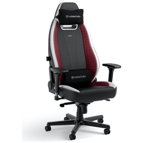 LEGEND Poltrona per gaming Seduta imbottita Nero, Rosso, Bianco - Foto 6