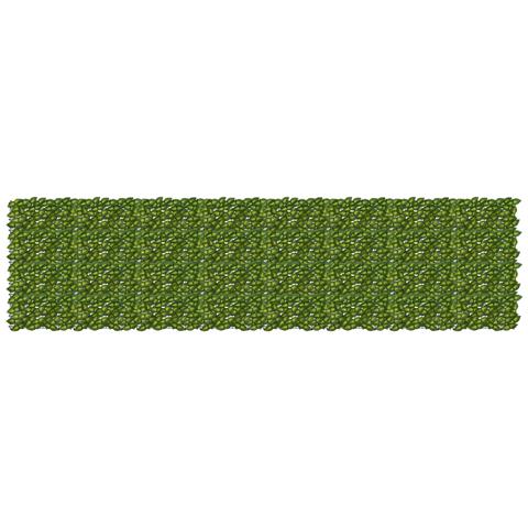 Schermo per balcone con foglie Verde e Giallo 400 x 100 cm - Foto 1