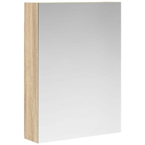 Mobiletto per specchio da bagno Rovere Sonoma 50 x 14,5 x 70 cm - Foto 1