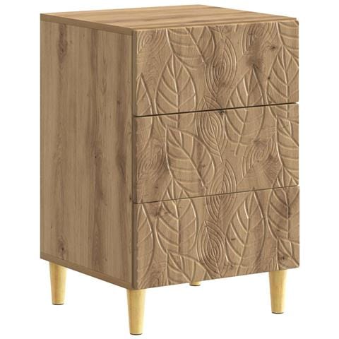 Comodino Rovere Artigianale 43 x 39,5 x 66,5 cm - Foto 1