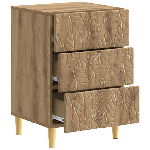 Comodino Rovere Artigianale 43 x 39,5 x 66,5 cm - Foto 2