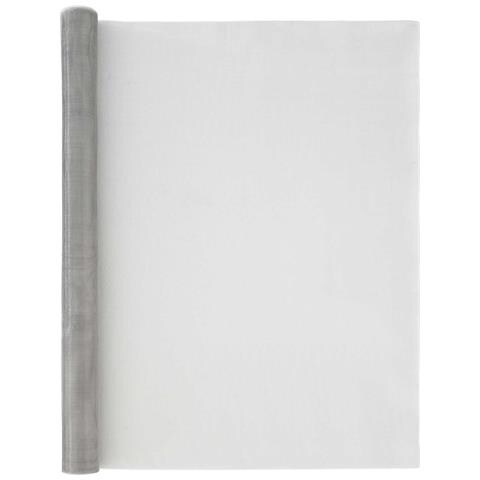 Rete per schermatura 100 x 500 cm 18 Mesh Argento - Foto 1