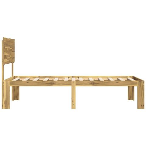 Letto matrimoniale con testiera ROSTOCK Bianco 160 x 200 cm - Foto 10
