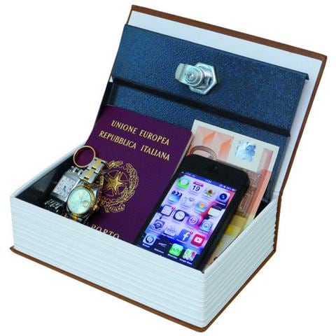 Cassetta portavalori rivestita con copertina libro colore assortiti - Foto 1