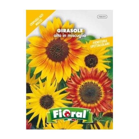 Girasole Alto Miscuglio In Bustina Sementi - L'ortolano - Foto 1