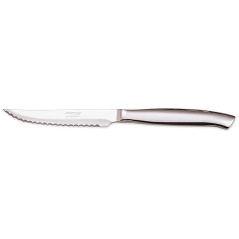 Coltello Bistecca da Tavola - Monoblocco Unipezzo 110 Mm Colore Argento - Foto 1