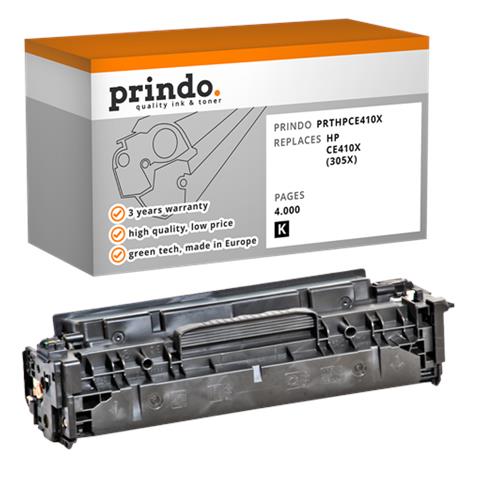 Toner Nero Prthpce410x ~4000 Pagine Alternativa Per Hp Ce410x (305x) - Foto 1
