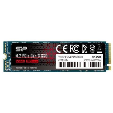 SSD 512 GB SerieP34A80 M. 2 Interfaccia PCI Express 3.0 - Foto 1
