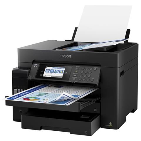 Stampante Multifunzione EcoTank ET-16650 Inkjet a Colori Stampa Copia Scansione Fax A3 32 ppm Wi-Fi / Ethernet / USB - Foto 2