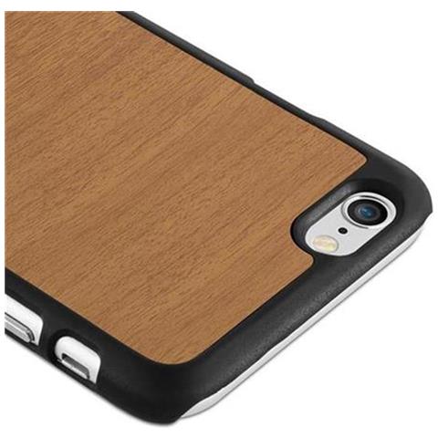Cadorabo Custodia Compatibile Con Apple Iphone 6 / Iphone 6s In Woody Marrone - Hard Case Coperchio Di Protezione In Look Legno Contro I Graffi E Gli Urti - Foto 10