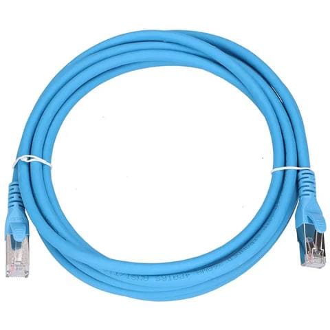 LAN Patchcord Kat. 6A S /FTP 3m Coppia intrecciata in rame, 10Gbps - Foto 1