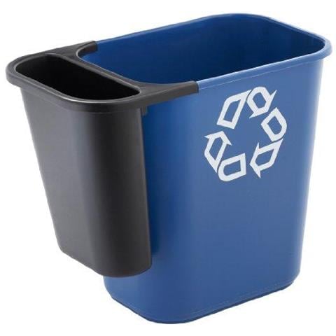 Fg295073bla Divisore Cestino Per Raccolta Differenziata Dei Rifiuti 4.5 L Black - Foto 2