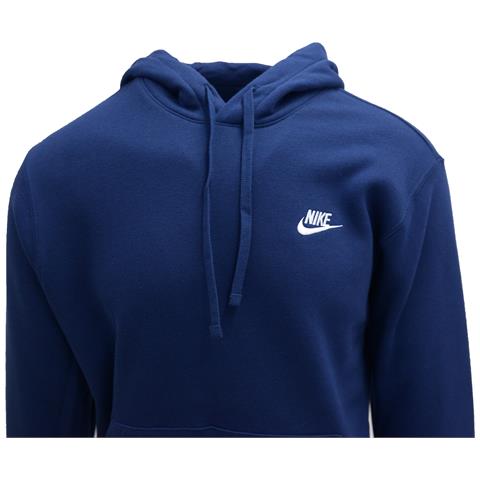 Felpa Con Cappuccio Da Uomo Club Fleece Blu Taglia Xs Codice Bv2654-410 - Foto 10