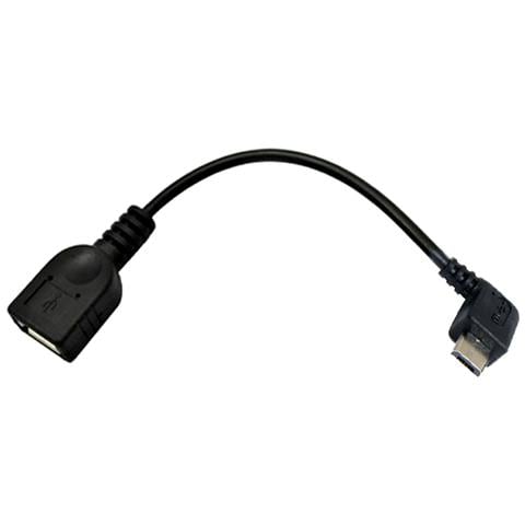 10.01.3600, Micro-USB B, USB A, Maschio / femmina, Ad angolo, Dritto, Nero - Foto 1