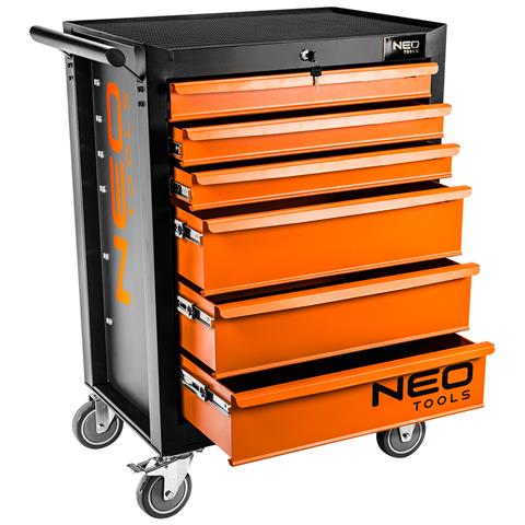 Carrello Portautensili 6 Cassetti Chiusura Centralizzata - Foto 4