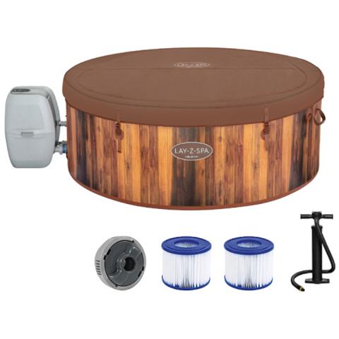 Spa Rotonda Gonfiabile - 7 Posti - 180 X 66 Cm - Lay-z-spa Helsinki Airjet - 60025 - Foto 5