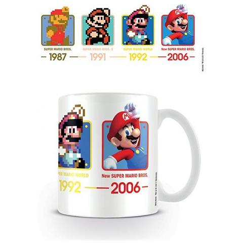 Nintendo Super Mario - Tazza Mario Attraverso I Secoli - Foto 1
