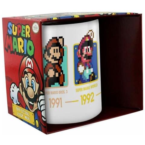 Nintendo Super Mario - Tazza Mario Attraverso I Secoli - Foto 5