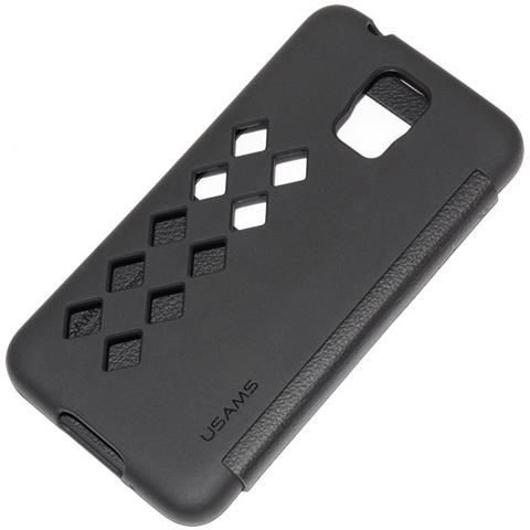 Custodia Originale Flip Case Cloud Series Per Samsung Galaxy S5 G900 Black - Foto 3