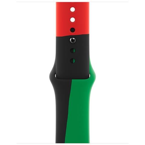 MUQ53ZM /A accessorio indossabile intelligente Band Nero, Verde, Rosso Fluoroelastomero - Foto 1