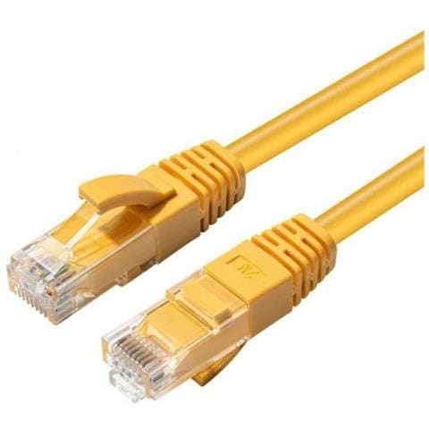 Mc-utp6a0025y Cavo Di Rete Giallo 0,25 M Cat6a U /utp (utp) - Foto 1