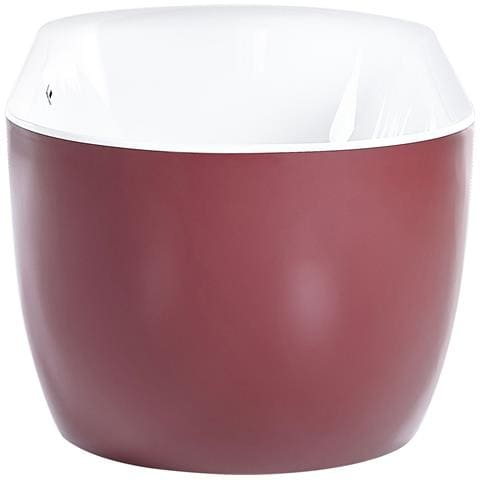 Vasca Da Bagno Freestanding Carrera 170 X 80 Cm Bordeaux - Foto 2